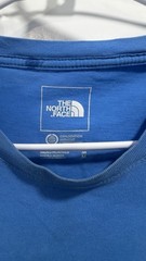 The North Face T-Shirt Never Stop Exploring Blue Cotton Standard Fit Size M