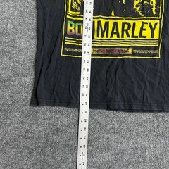 Bob Marley T-Shirt Mens Size L Black Graphic Roots Rock Reggae Portrait Cotton