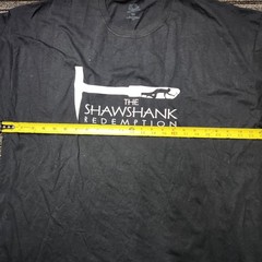 The Shawshank Redemption Movie T-Shirt Men’s 2XL Charcoal Gray Graphic NWT