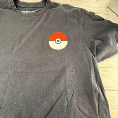 Pokemon WeLoveFine Mens XL Black Poke Ball Graphic T-Shirt 100% Cotton 2016