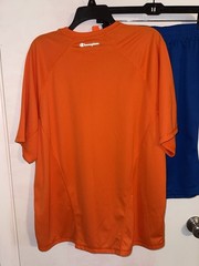 Champion XL Orange Double Dry Tshirt Game Time Blue Orange white shorts SET NWOT