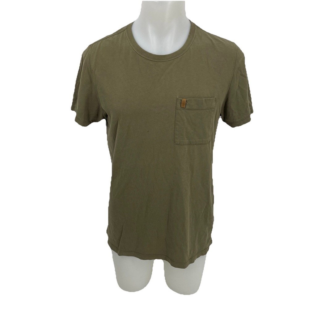 FjallRaven Pocket T Shirt Medium Men Short Sleeve Crew Neck FLAWS F101