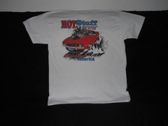 NEW “HOT STUFF” CAMARO DESIGN : “DTG” PRINT On 100% COTTON WHITE T-SHIRT 2XX