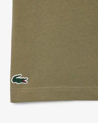 Lacoste Men’s Regular Fit Green Ultra Dry Clay Court Graphic T-shirt Size Medium