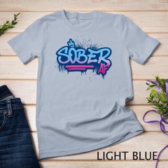 Sober AF Graffiti Crown NA AA Unisex T-shirt
