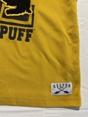 Harry Potter Hufflepuff Keeper Mesh Jersey Tank Top Adult Small Yellow BoxLunch