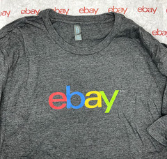 NEW! eBay Logo/Swag Lot – Shirt, Water Bottle, Notebook, 4 Stickers