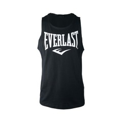 Everlast Men’s Black Sleeveless Shirt Glenwood Tank Logo Vest – 2 Pack (S01)