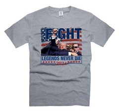 Men’s Legend Never Die Shirt Donald Trump 2024 Shirt Trump Support Shirt
