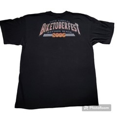 2000s Biketoberfest sz XL Black Graphic Motorcycle Tshirt