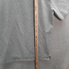 Duluth Trading Co Shirt Adult Large Gray Longtail T Workwear Grunge Outdoors
