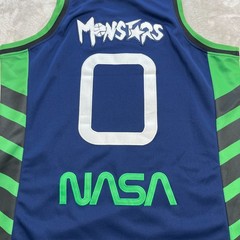 Monstars Space Jam Men’s Headgear Classics Size 2XL Basketball Jersey NASA
