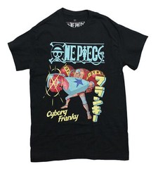 One Piece New Adult T-Shirt -Cyborg Franky