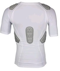 Schutt Size S Integrated Padded Men’s Shirt White NWT #W6