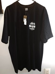 RARE STÜSSY Tough Gear International tee NEW w TAGS size XL Lion Judah Rastafari