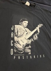 Vintage 2000s Jaco Pastorius Shirt Tee XXXL Gear Inc Jazz Bass Y2K Miles Davis