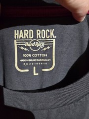 Hard Rock Cafe T-Shirt New York Men’s Size Large Grey Rock & Roll Tee Shirt