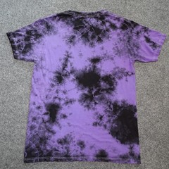 Whitney Houston Pink Diva Black & Purple Tie Dye 90’s Nostalgia T-Shirt Small