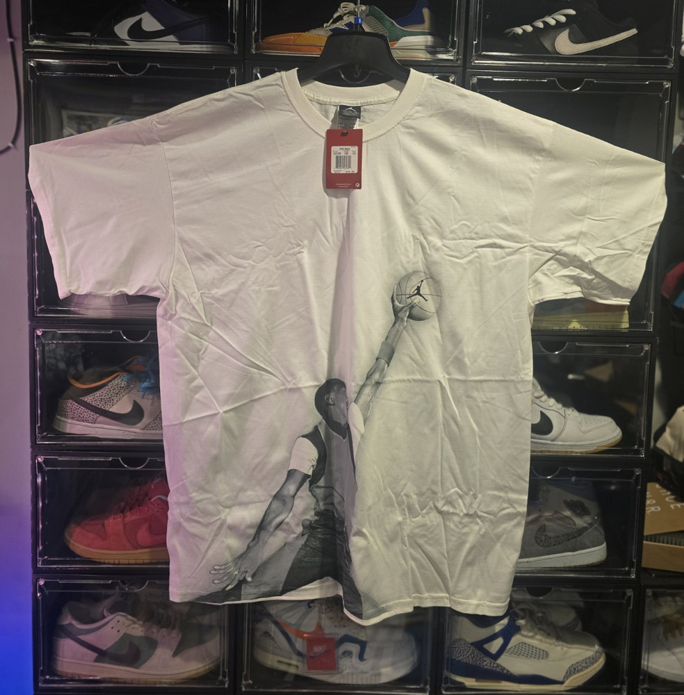 VINTAGE 2006 Jordan Brand “1985 Jumpman Photo” Tee – DEADSTOCK W/ TAGS – XXL