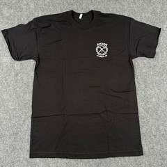 DIXXON Flannel Co. T-Shirt XL Black Sturgis SD Sketchy White Crest Tee NWT Men’s