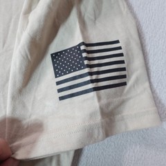 Under Armour Shirt Mens Large Tan Freedom Flag Gorpcore Patriotic USA America T