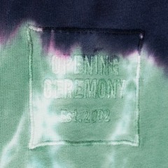 Opening Ceremony Multicolor Tie Dye Mini Box Logo T-Shirt SIZE S $110