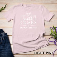 Smoke Cigars Smoker Shirt – Ideal Clever Class Men Gift Unisex T-shirt