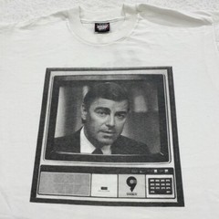 vtg 80s WWOR NEW YORK ROLLAND SMITH CHANNEL 9 NEWS T-Shirt LARGE single stitch