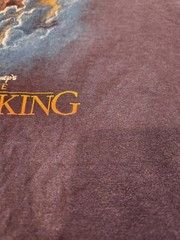 The Lion King Mufasa Shirt XL Disney Designs Movie Promo Preowned 90s Simba Scar