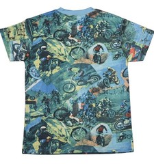 Screen Accurate FIGHT CLUB MOTOCROSS T-shirt Tyler Durden size L Mens fashion