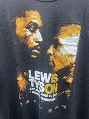 Mike Tyson Vs Lennox Lewis Vintage 2002 Boxing Men’s T-Shirt Sz XXL (8