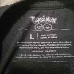 Pokemon T Shirt Mens Large Pokemon Go Fest 2022 Poke stop