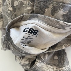 CSG Hometown T-Shirt Size L Camo