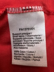 Lacoste Short Sleeve T Shirt 100% Cotton Men’s Size 3 X Red