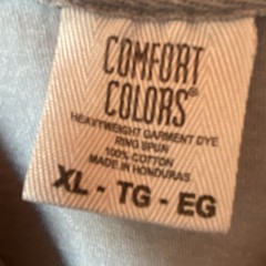Comfort Colors Tshirt Nightmare On Main Street Unisex Mens XL Gray