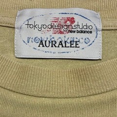 Auralee Unused Balance Long Sleeve T-Shirt Tokyo Design Studio Blocked M Used
