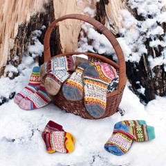 5 Pair Fuzzy Cozy Socks Women Warm Soft Casual Home Sleep Winter Wool