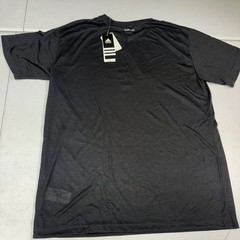 Adidas ClimaLite Mens Black Short Sleeve Athletic T Shirt Size Large New Comfort
