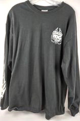 Hanes Long Sleeve Pullover Shirt 2004 State Rally Louisiana Hog Black Size XL