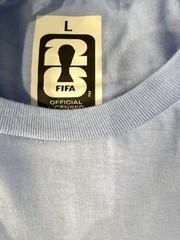 FIFA World Cup 2026 Argentina Blue Graphic Logo Crew Neck T-Shirt Men’s L
