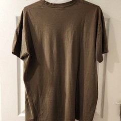 Sols Melocotton Design Olive Green Short Sleeve Tee Ibiza Lizard Design Size XL