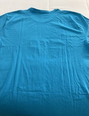 Hurley Men’s Crew Neck Short Sleeve Graphic 100% Cotton T-Shirt | Cyan Color XL