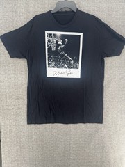 Michael Jordan Black A T Shirt Size Unknown