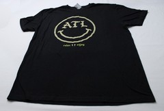 YeahBuzzy Unisex Adult’s Short Sleeve ATL Smiley Tee WR4 Black Size XL NWT