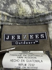 Vtg Jerzees Outdoors Shirt Mossy Oak Breakup Camo Long Sleeve Pocket Y2K Mens XL