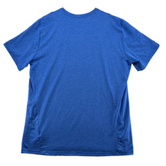 Nike Dri-Fit Running Standard Fit Men Size XL Solid Blue Crew-Neck T-Shirt
