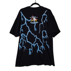 VINTAGE Wolf: Only The Strong Survive USED Shirt (XL, Single Stitch USA Thunder)