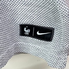 Nike Shirt Mens Medium Beige 2016-2017 France Sideline Pocket Short Sleeve