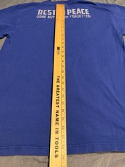 Nipsey Hussle The Marathon Continues Memorial T Shirt Blue Large Rap Tee