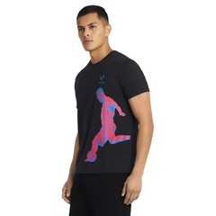 Messi Men’s Kick Tee, Lifestyle Short Sleeve T-Shirt, Small, Stretch Limo